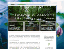 Tablet Screenshot of pressmanandassociates.com